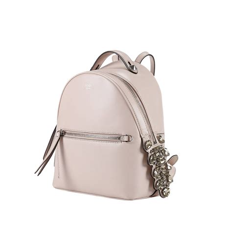 fendi neon pink backpack
